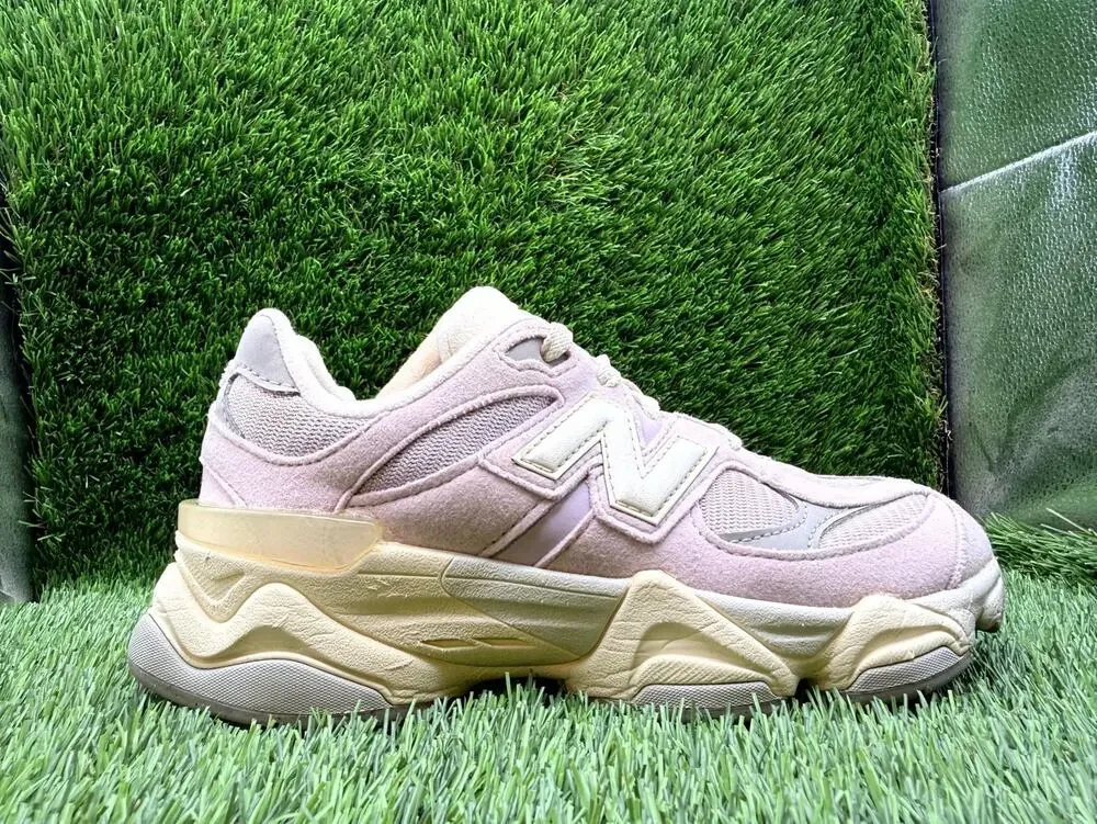 New Balance 9060 PC9060VK Athletic Sneaker Shoes Little Kid 2 Pink Suede Walking